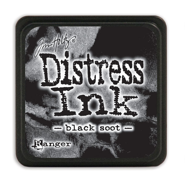 Tim Holtz Distress Ink - Mini Pad - Black Soot