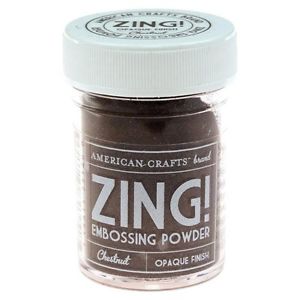 Zing Opaque Embossing Powder - Chestnut