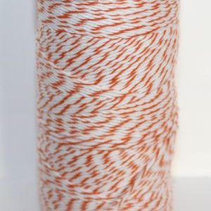 Bakers Twine - Orange and White