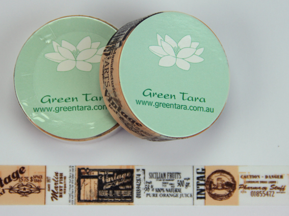 Green Tara - Washi Tape - Vintage Arts