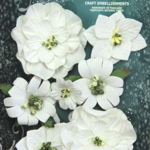 Green Tara - Fantasy Blooms - White
