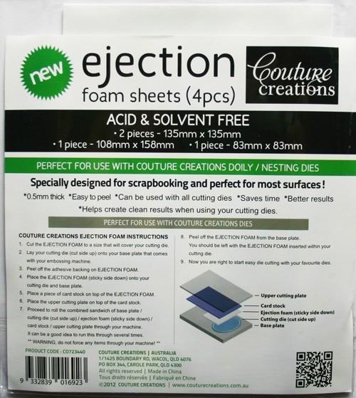 Couture Creations - Ejection Foam Sheets