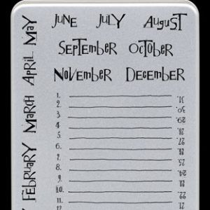 Darkroom Door - Stamps - Essentials Collection 1 - Calendar