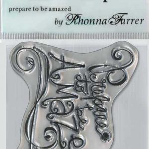 AL - Clear Stamps - prepare to be amazed