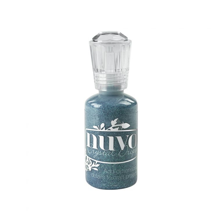 Nuvo Crystal  Drops - Glitter - Dazzling Blue
