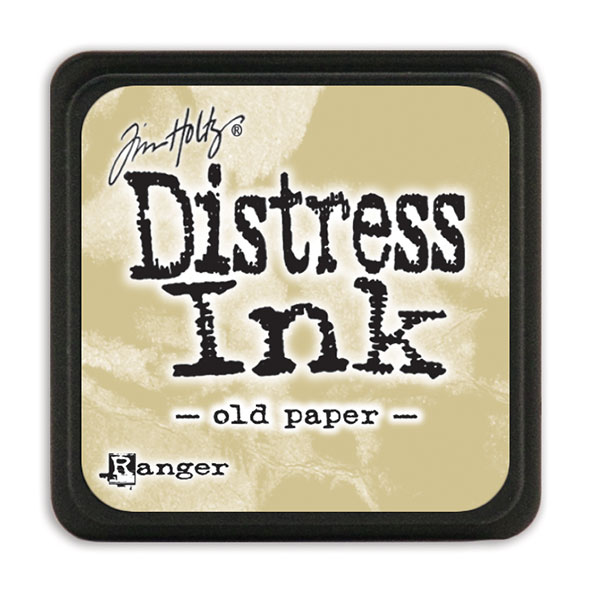 Tim Holtz Distress Ink - Mini Pad - Old Ppaer