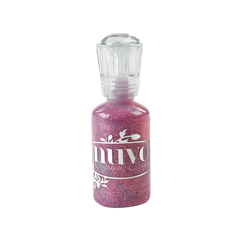 Nuvo Crystal  Drops - Glitter - Pink Champagne