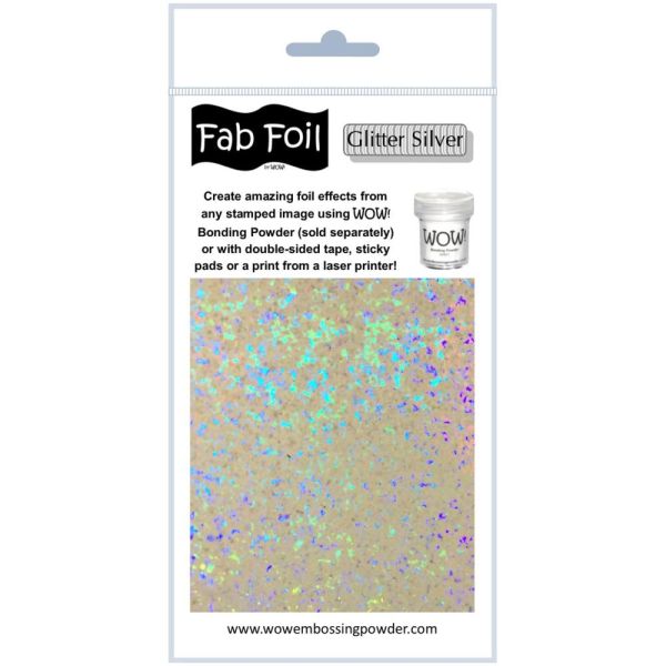 Fab Foil - Glitter Silver