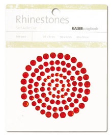 Kaisercraft - Rhinestones - Jewels - Red