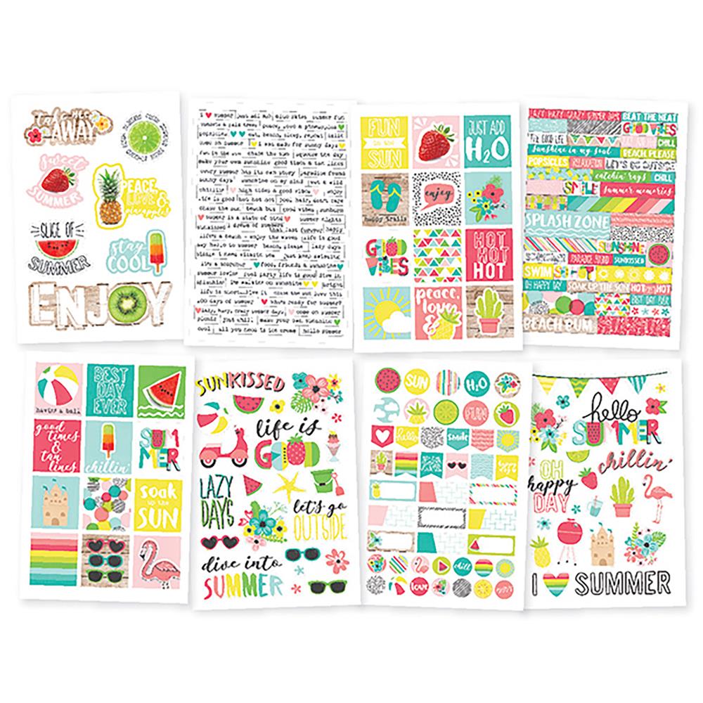 Simple Stories - Hello Summer - Stickers