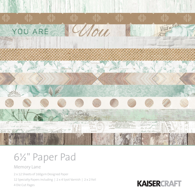 Kaisercraft - Memory Lane - Paper Pad