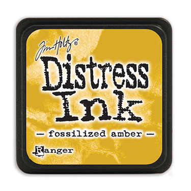 Tim Holtz Distress Ink - Mini Pad - Fossilized Amber