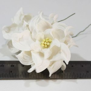 Mulberry Flowers - Gardenia - Large White