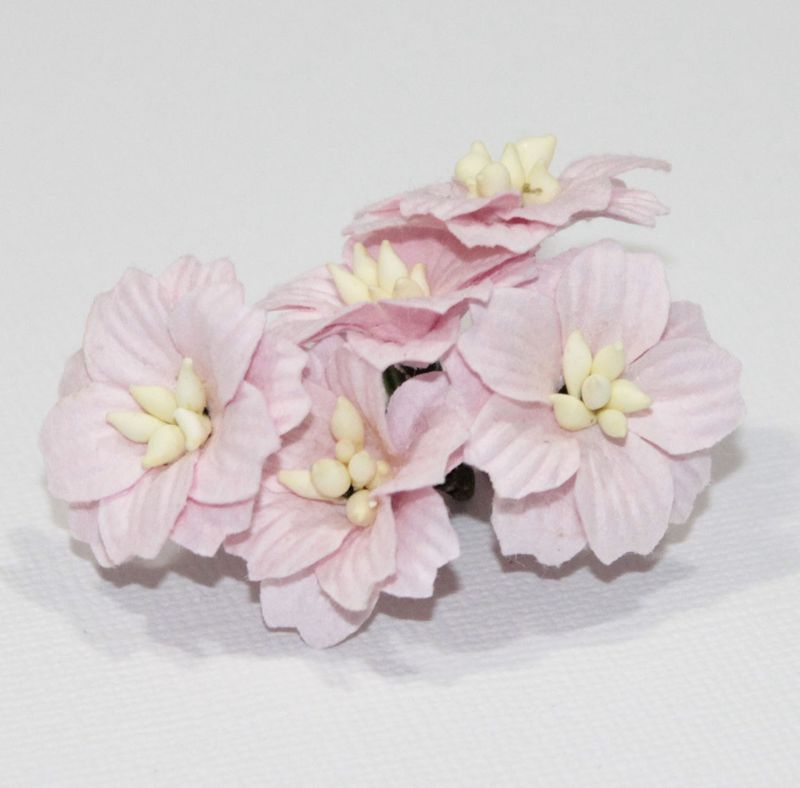 Mulberry Flowers - Apple Blossom - Soft Pink