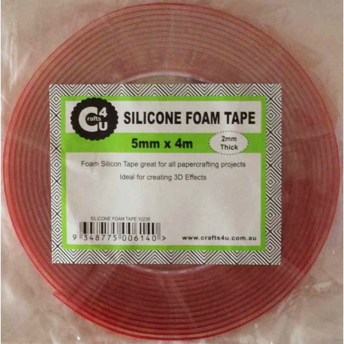 Silcone Foam Tape 5mm x 4m