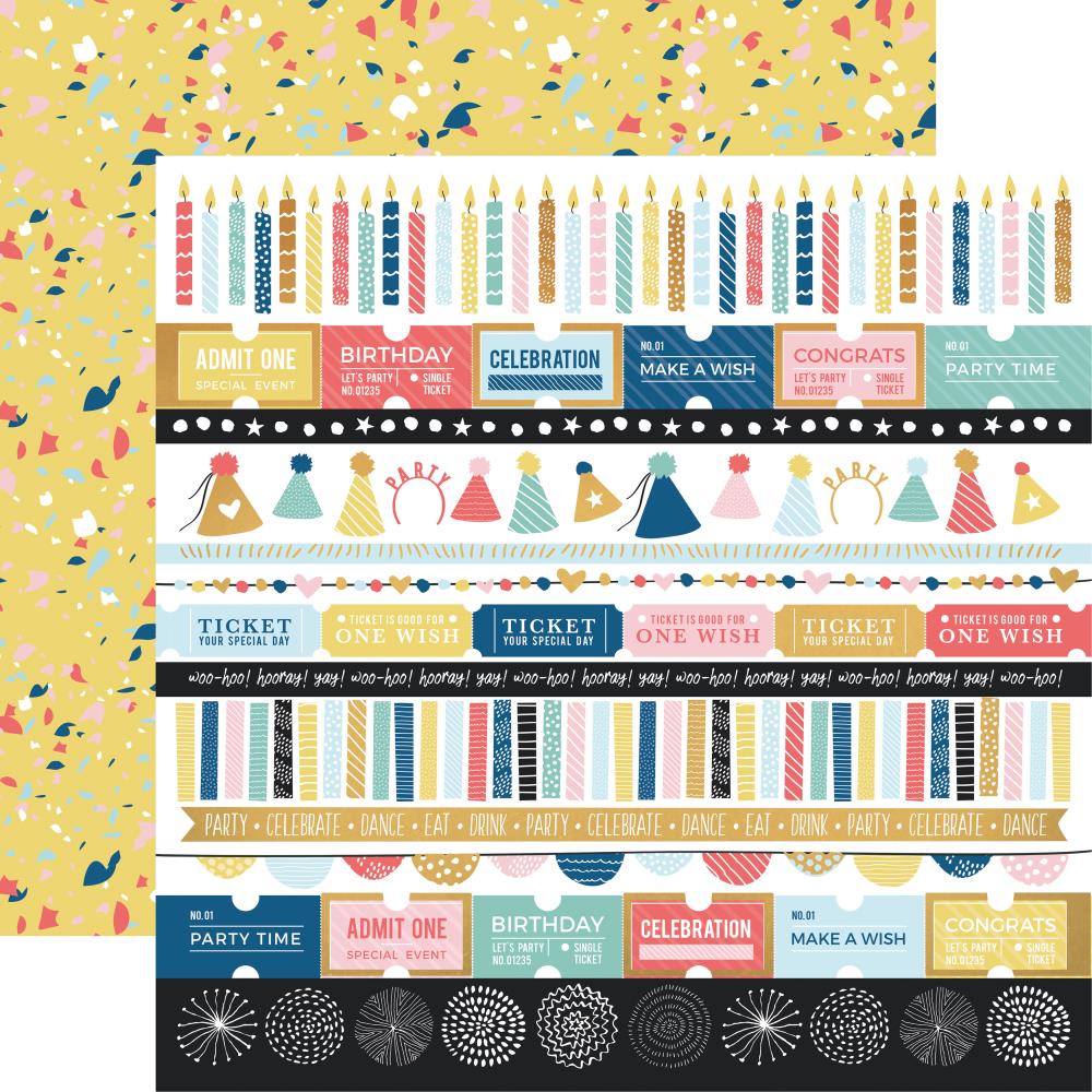 Kaisercraft - Oh Happy Day - Paper - Party Popper