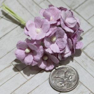 Mulberry Flowers - Sweetheart Blossoms - Lilac
