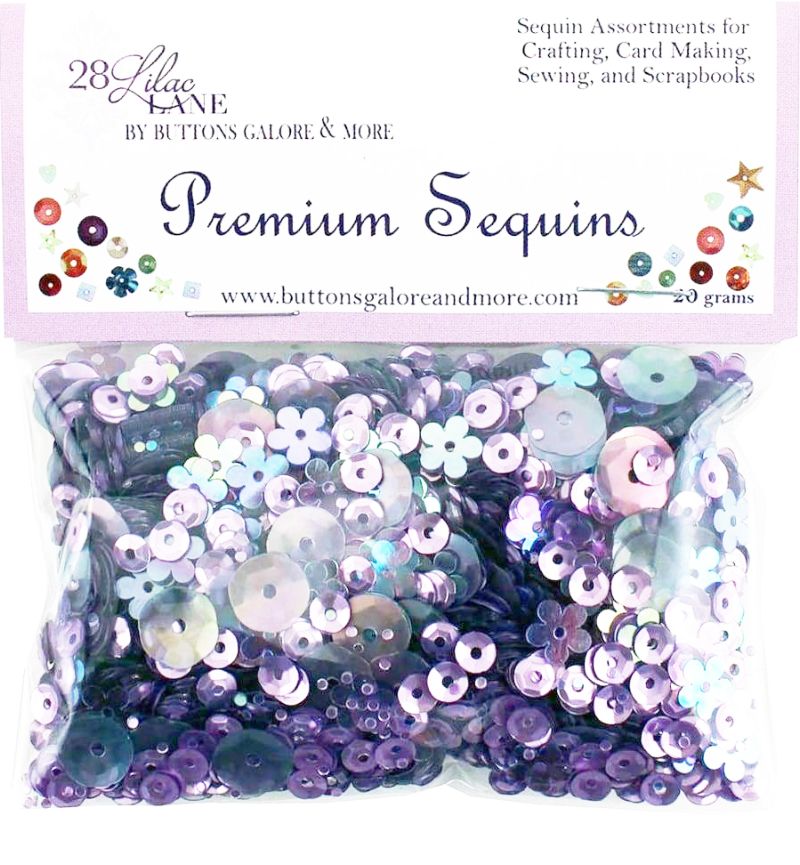 28 Lilac Lane Premium Sequins - Lilac