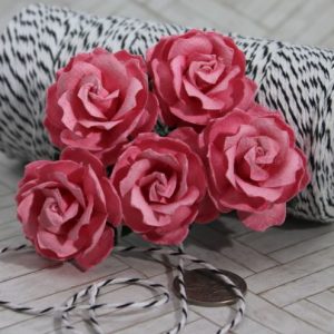 Mulberry Flowers - Wild Rose 30mm - Pink