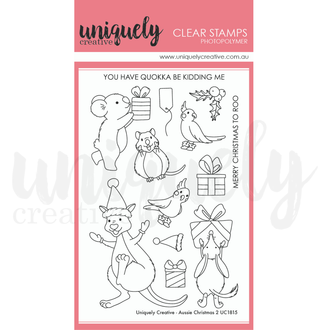 Uniquely Creative Stamp - Aussie Christmas 2