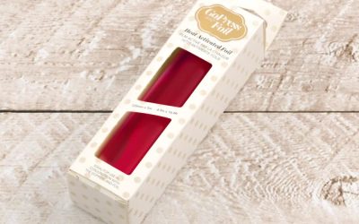 Heat Activated Foil – Red Rose