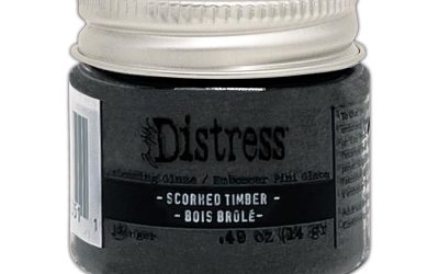 Tim Holtz Distress Embossing Glaze – Scorched Timber