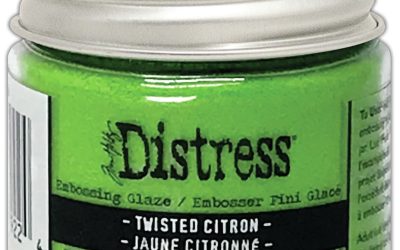 Tim Holtz Distress Embossing Glaze – Twisted Citron