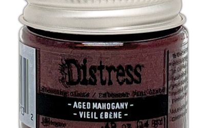 Tim Holtz Distress Embossing Glaze – Aged Mahogany